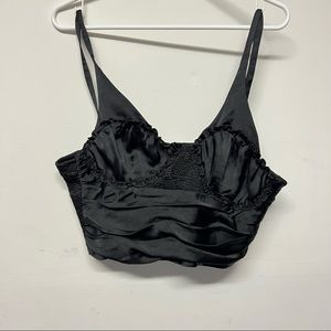 Zara black xl top Nwt